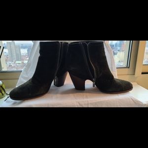 Dark Green booties - Belle Sigerson Morrison